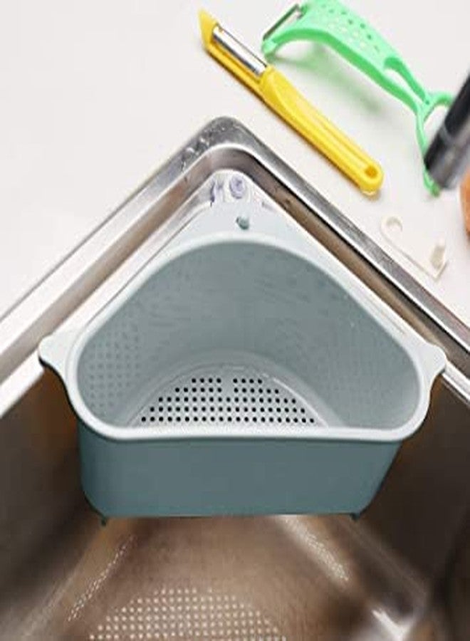 Flipco Kitchen Sink Suction Holder, Sink Caddy for Sponges, Scrubbers, Soap, Kitchen Soap and Sponge Holder - Image 1