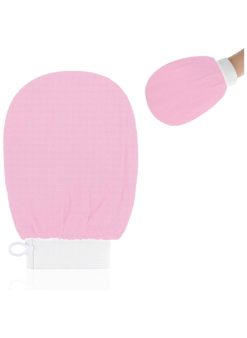 MOMENT 2 Pack Deep Exfoliating Glove for Body, Korean Exfoliating Mitts Deep Exfoliating Gloves Body Scrubber for Bath Shower Dead Skin Remover Keratosis Pilaris - Image 4