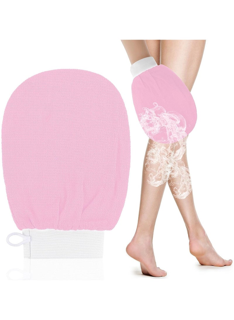 MOMENT 2 Pack Deep Exfoliating Glove for Body, Korean Exfoliating Mitts Deep Exfoliating Gloves Body Scrubber for Bath Shower Dead Skin Remover Keratosis Pilaris - Image 5