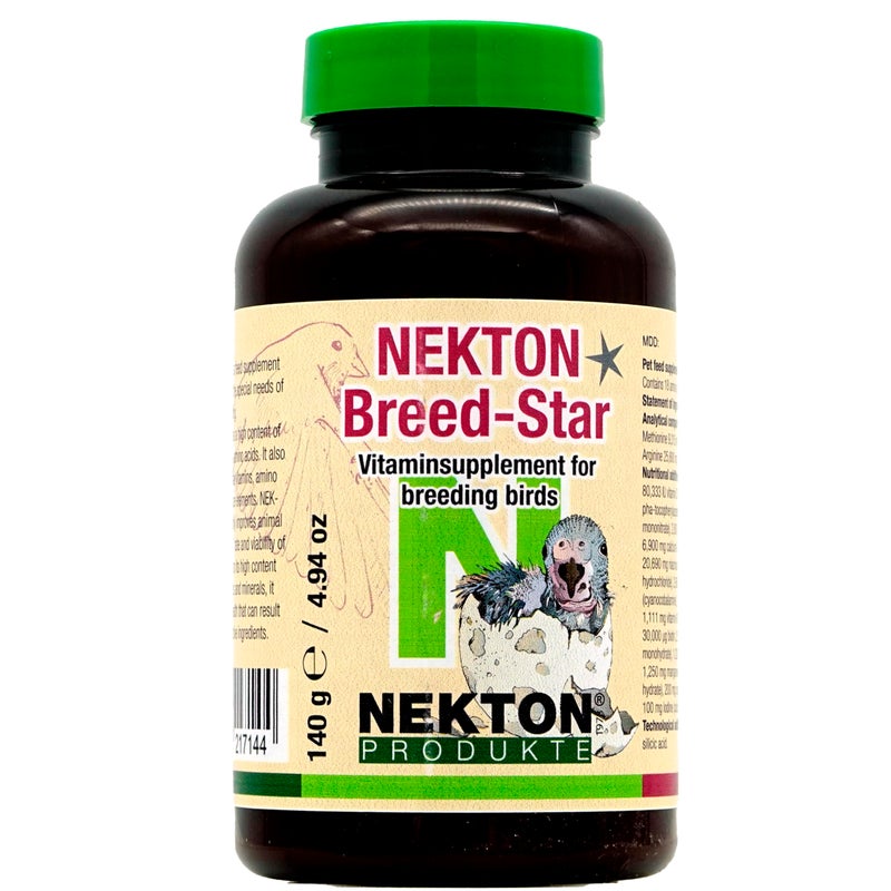 Nekton نيكتون بريد-ستار مكمل تربية للطيور 140 جرام / 4.94 أونصة - Image 1
