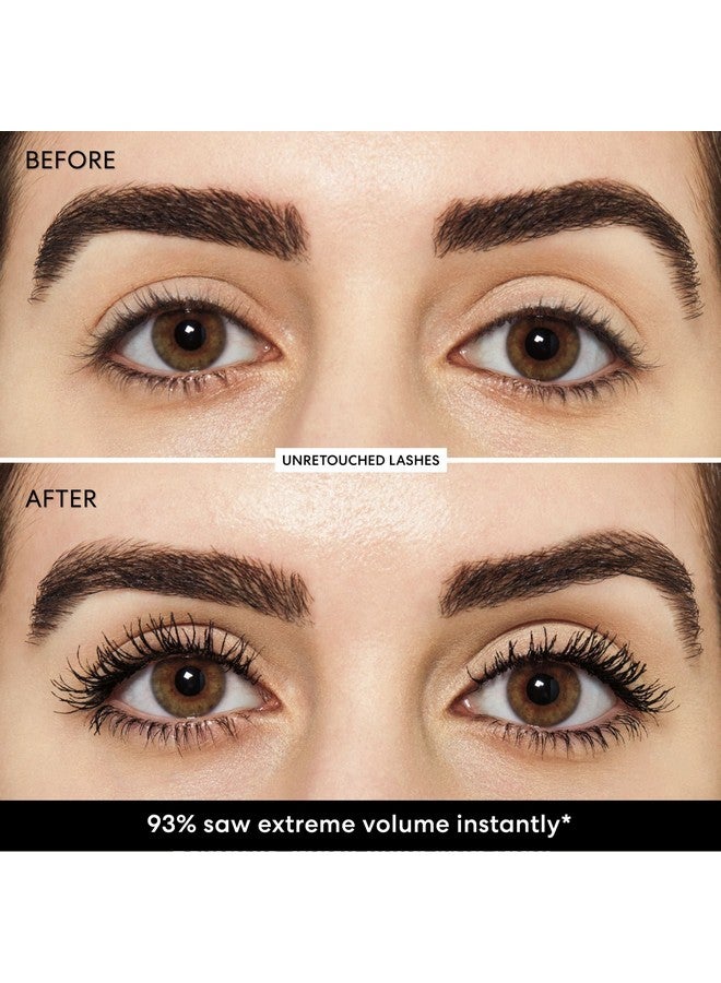 ماسكارا سوداء مكثفة من بير ميني ماكسيميست فيتو-فايبر من بير مينيرالز لرموش أكثر كثافة بشكل واضح، تدوم طوال اليوم، ماسكارا سوداء مقاومة للماء، حجم مناسب للسفر، نباتية - Image 3