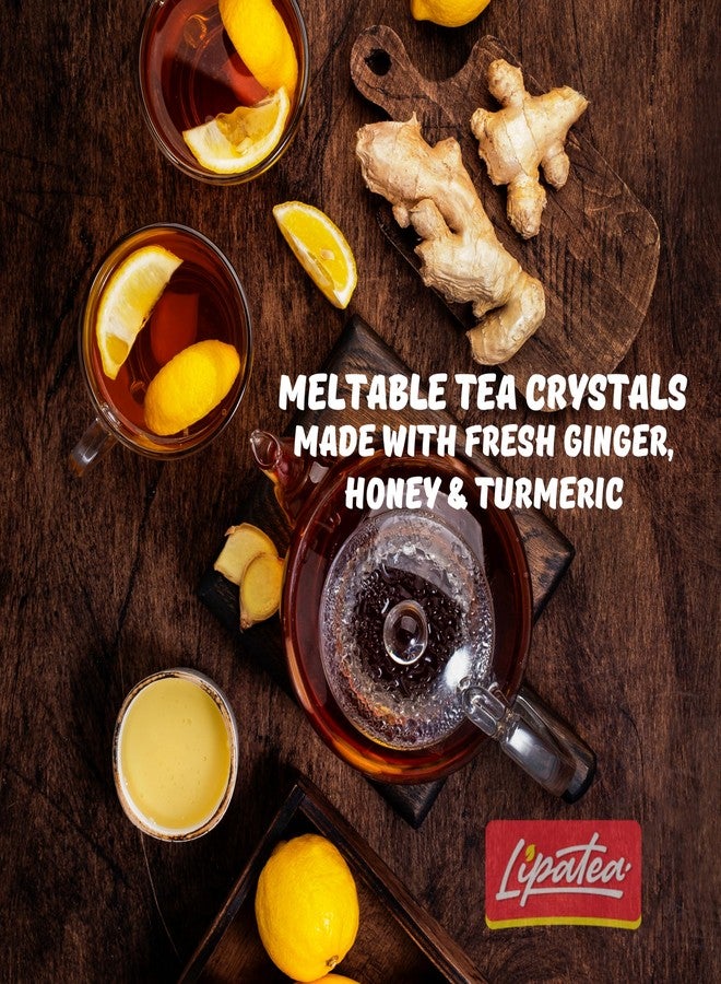 Lipatea Instant Ginger Latte, Made with Real Ginger, Honey, and Cane Sugar, Caffeine-Free, Gluten-Free, 100% Natural (Pack of 1) - Image 5