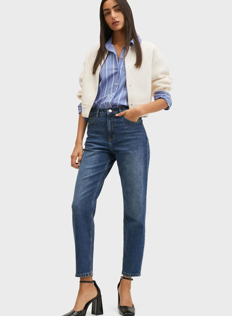 MANGO High Waist Skinny Jeans