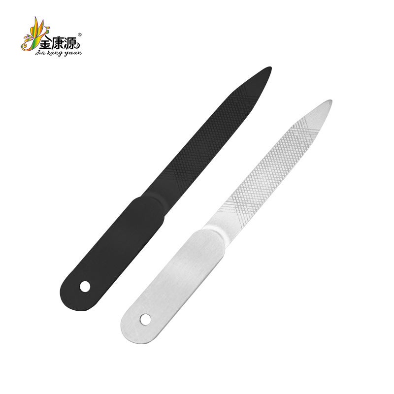 High-Grade Stainless Steel Nail Clippers Manicure Nail Tools Suit Dead Skin Scissors Nail Clippers Pedicure Knife Aluminum Box 5-Piece Set - Image 4