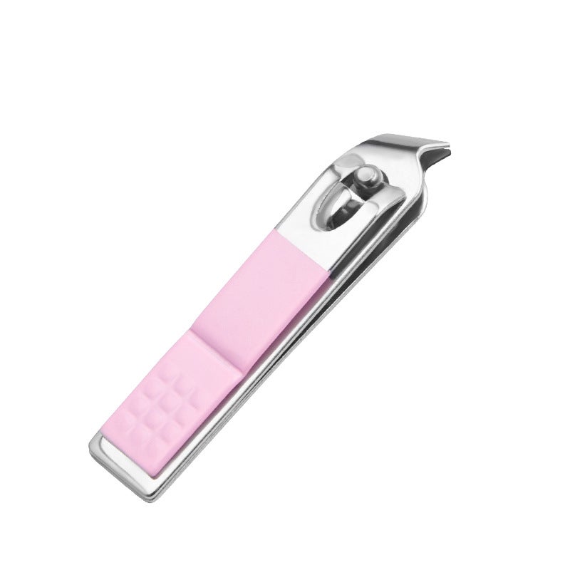 High-Grade Stainless Steel Nail Clippers Manicure Nail Tools Suit Dead Skin Scissors Nail Clippers Pedicure Knife Aluminum Box 5-Piece Set - Image 1