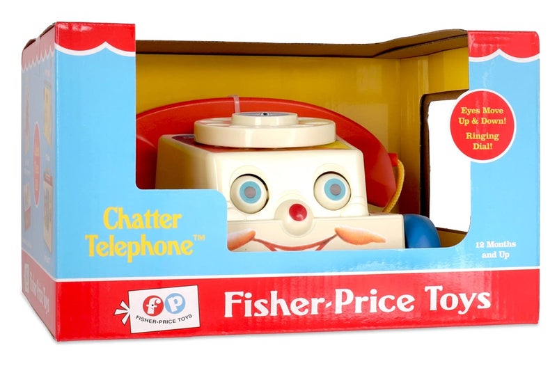 Basic Fun Fisher Price Classics Retro Chatter Phone - Image 5
