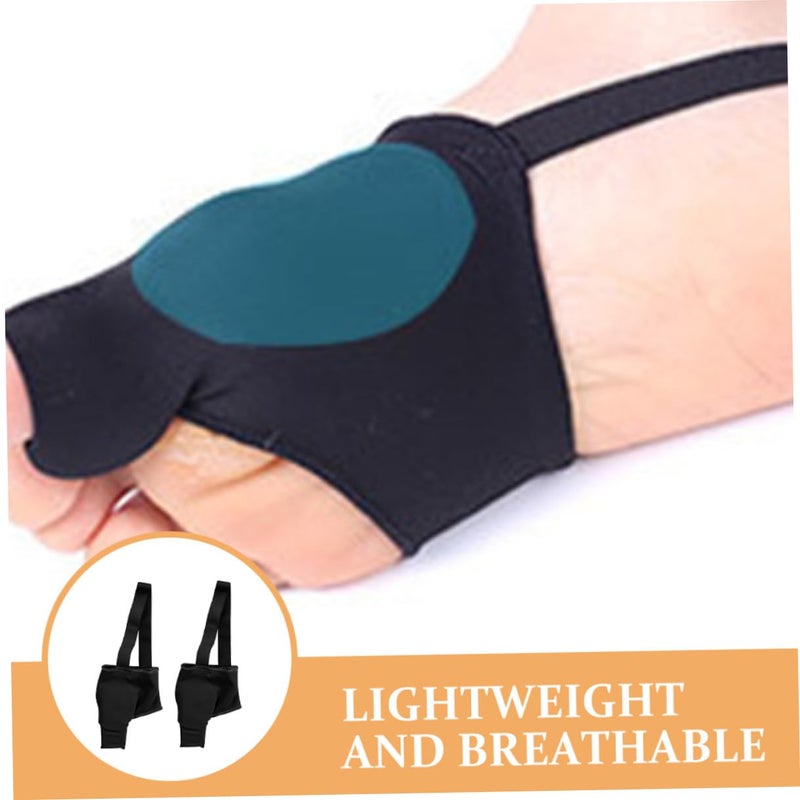2Pcs Black Bunion Splint Toe Straightener For Hallux Valgus Pain Relief Foot Brace - Image 5
