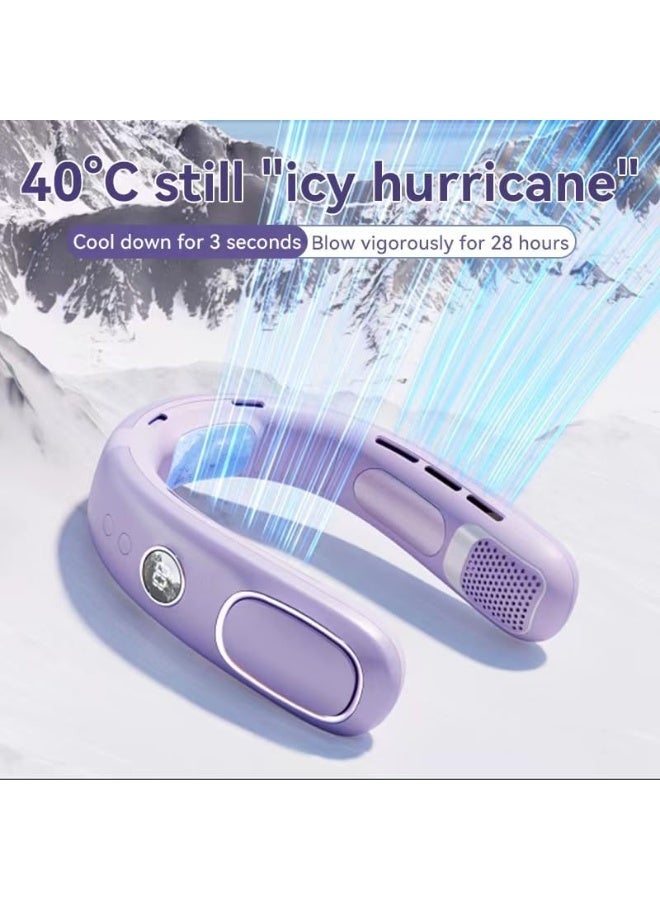 Beauenty 1st Semiconductor Neck Fan in UAE, Semiconductor TEC Technology, 5-Speed, 4000mAh Battery, 36dB Low Nois - Image 5