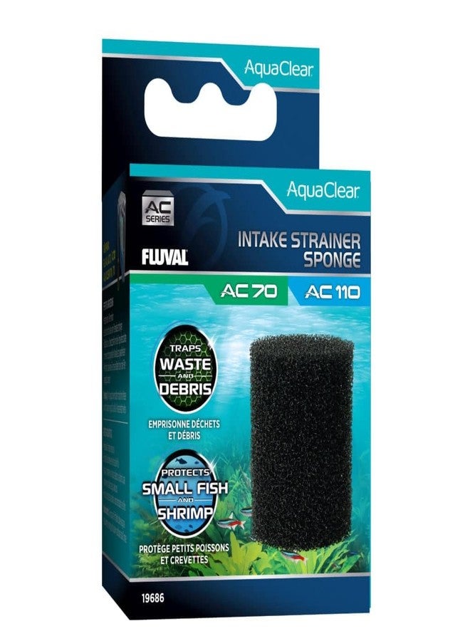 Fluval - Intake Strainer Sponge for AC70/AC110 Power Filter - Maintain Proper Water Flow, for Use in Freshwater & Saltwater Aquariums - Image 1