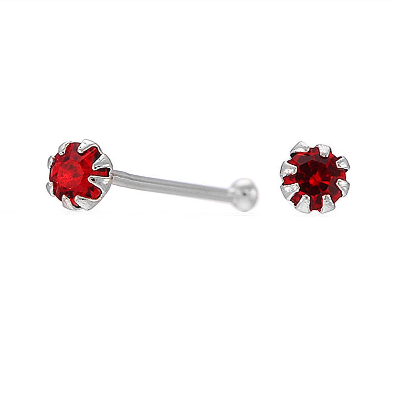 New Puncture Nose Nail Color Sunflower Silver Nose Nail Unisex Wish Supply - Image 5