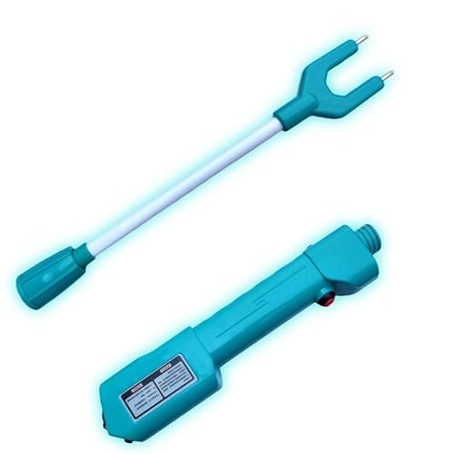 spark future Cattle Prod Waterproof Cattle Prod Stick with LED Light Rechargeable Electric Livestock Prod (26.3IN) - Image 2