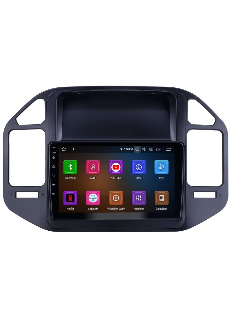 SHEZA STAR Android Car Stereo for Mitsubishi Pajero 2000-2006 1GB RAM 32GB ROM 9 Inch Support MirrorLink WiFi BT, 2.5D IPS Touch Screen with AHD Camera Included  - Image 1