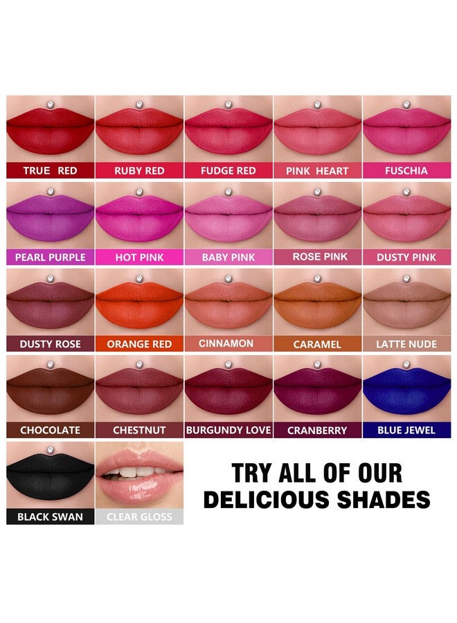 HOOMUSS Nude Lipstick Long Lasting, Matte Liquid Lipsticks for Women Non Transfer Smudgeproof Smooth and Easy to Appy Cruelty Free Lip Color, M61 Latte Nude - Image 5