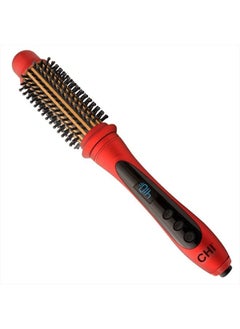 Amplitude Ceramic Heated Round Brush, Ruby Red
