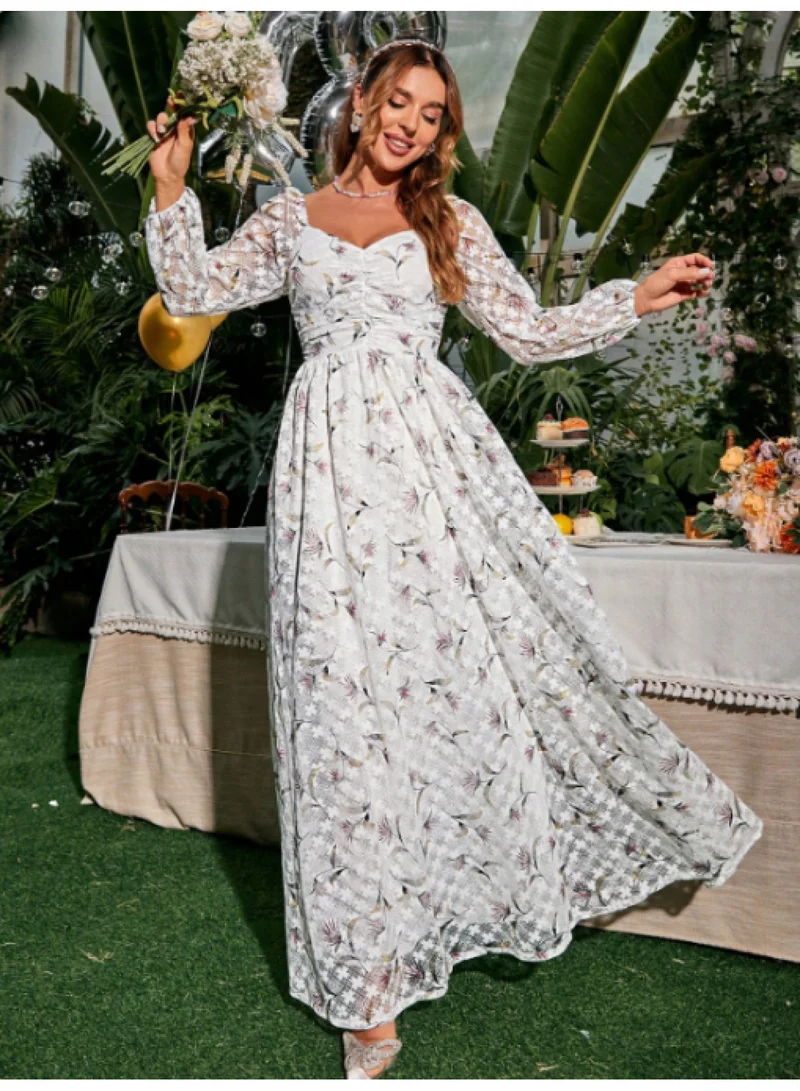 SIMPLEE Women's Summer Elegant DressLight & Comfortable Lightweight Cotton Blend Perfect for Outings