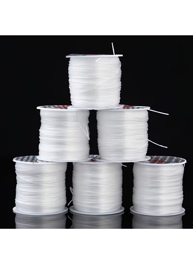 2PCS 0.8mm Elastic Bracelet String Cord | 20M Stretch Crystal Bead Thread for Jewelry Making, Bracelets, Necklaces, DIY Beading Crafts & Handmade Accessories - Image 2