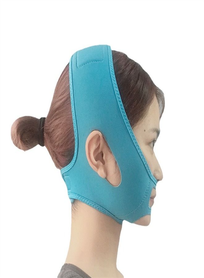 V Face Bandage Face Massager Blue - Image 2