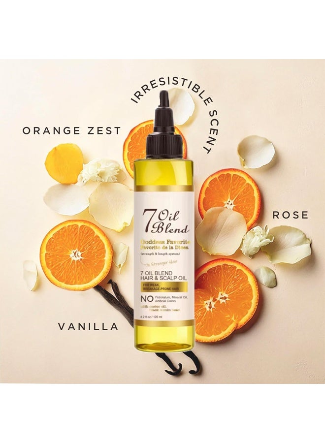 جي أس زيت العناية بالشعر المركب 7 في 1 للخصلات والشعر المجعد، علاج للشعر - Image 5