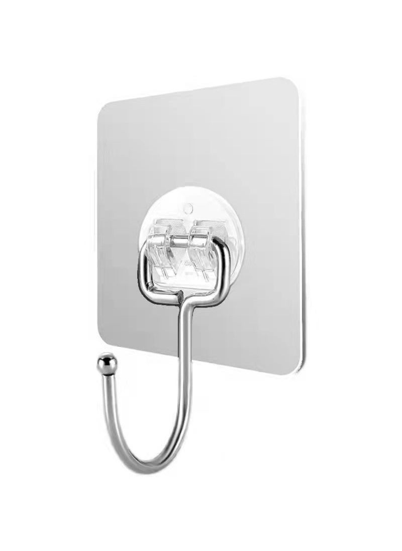 Seamless Adhesive Stainless Steel Hooks Round claw 80 silk large hook (special adhesive) 