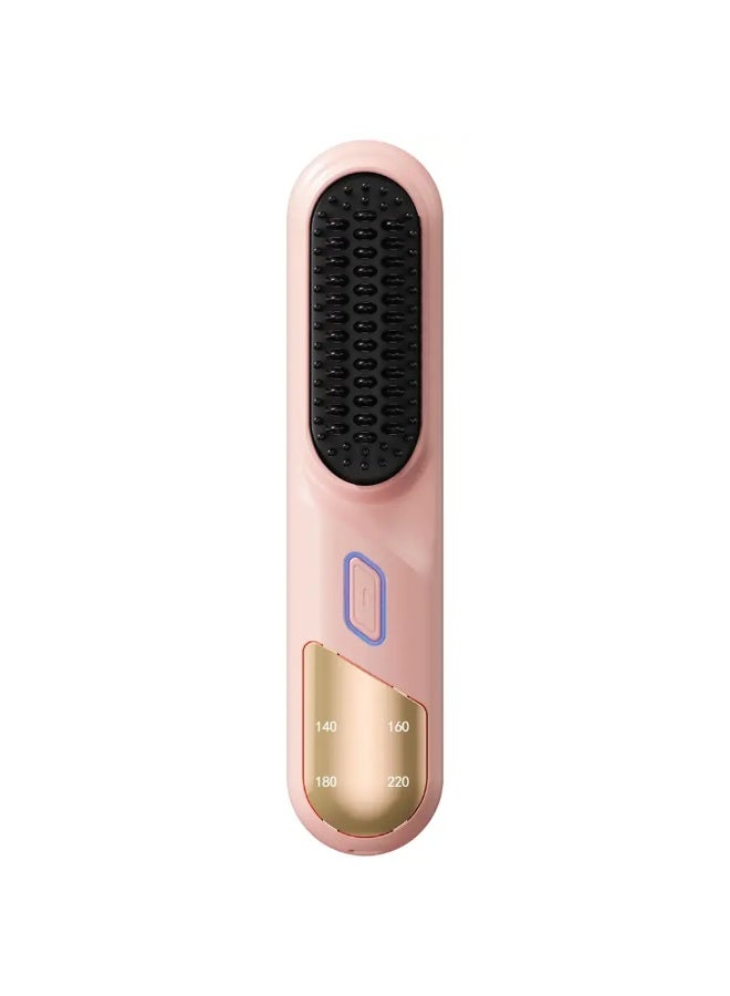 porodo Blue Porodo Cordless Straightening Comb - Pink - Image 1