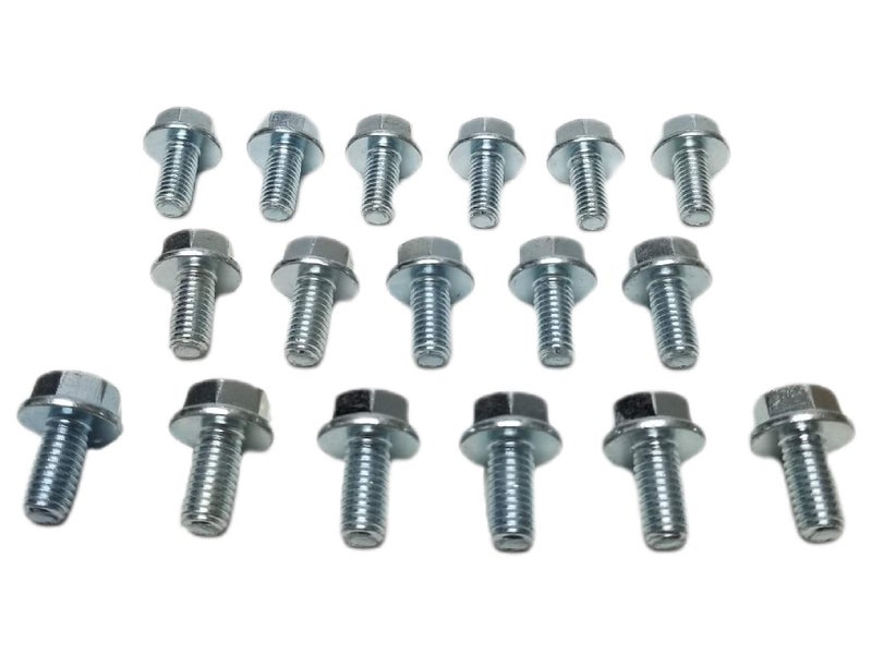 Z Whip 17pc Metric Transmission Oil PAN Bolt KIT Compatible with Chevrolet GM 4L60E 4L65E 4L70E 4L80E 700R4 200-4R Trans Oil Fluid Cover 4 Speed Overdrive M8 Flange Bolts LS1 Vortec - Image 1