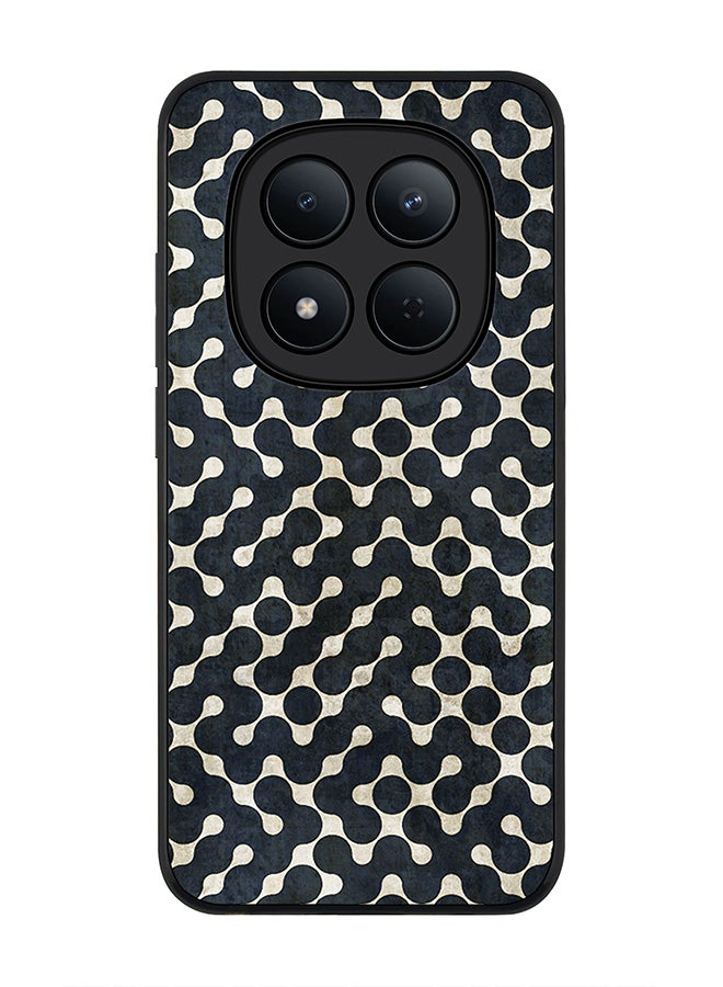 Stylizedd For Xiaomi Redmi Note 15 Pro 5G Case,Slim fit Camera Protection, Shockproof Thin Phone cover  - Connect The Dots (Black) - Image 1