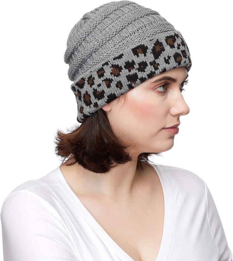 Cc Trendy Warm Chunky Soft Stretch Cable Knit Beanie - Image 4