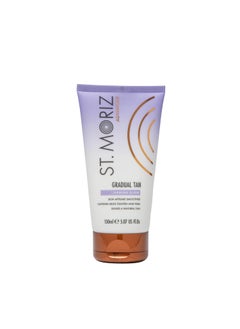 St. Moriz St Moriz Advanced Illuminating Gradual Self Tanner Lotion  Hydrating Vegan Sunless Tanning Moisturizer with Hyaluronic Acid  Shimmer Pigments Firming Glow 