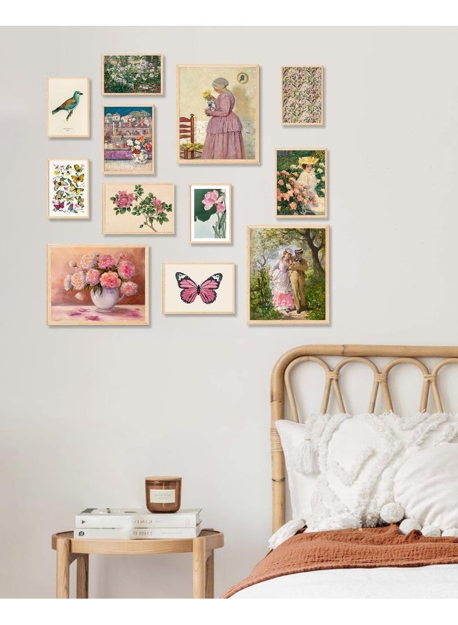 Astrdecor Pink Coquette Room Decor Aesthetic Pictures Set Of 12 - Image 4