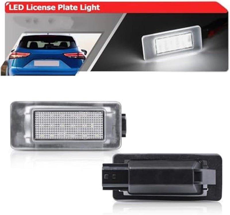 Wivplex License Plate Lights for Nissan Qashqai MK3 J12 - Image 3