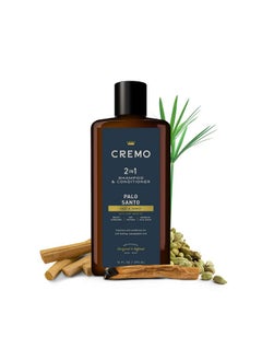 cremo Cremo Palo Santo (Reserve Collection) Barber Grade 2-n-1 Shampoo & Conditioner, 16 Oz (Packaging May Vary)  - Image 2
