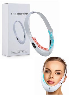 Generic V Shaper Face Lifting Beauty Machine with EMS Vibration 5-in-1 Double Chin Reducer Face Slimming Massager Therapy for Acne Wrinkle And Skin Tightening Portable Anti Aging Device  - Image 1