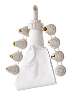 MAXQON Cream Injector Bag 9 Piece Set Cake Decorating Kit Cream Gun  - Image 1