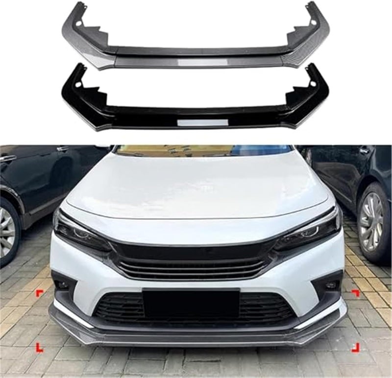 Wivplex Front Bumper Lower Spoiler for Civic 11th Gen - Image 3