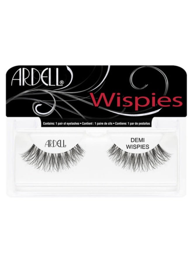ARDELL Eyelashes Human HAIR Black # DEMIE WISPIES - Image 1