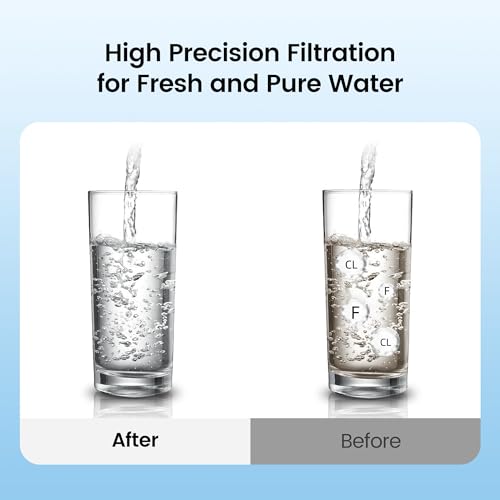 Filterlogic NSF/ANSI 372 Certified Water Filter, Replacement for Berkey® Black Filters (BB9-2®) & Fluoride Filters (PF-2®) Combo Pack - Image 5
