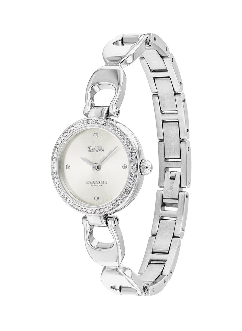COACH Women's Analog Round Shape Stainless Steel Wrist Watch 14503170 - 26 Mm - Image 1