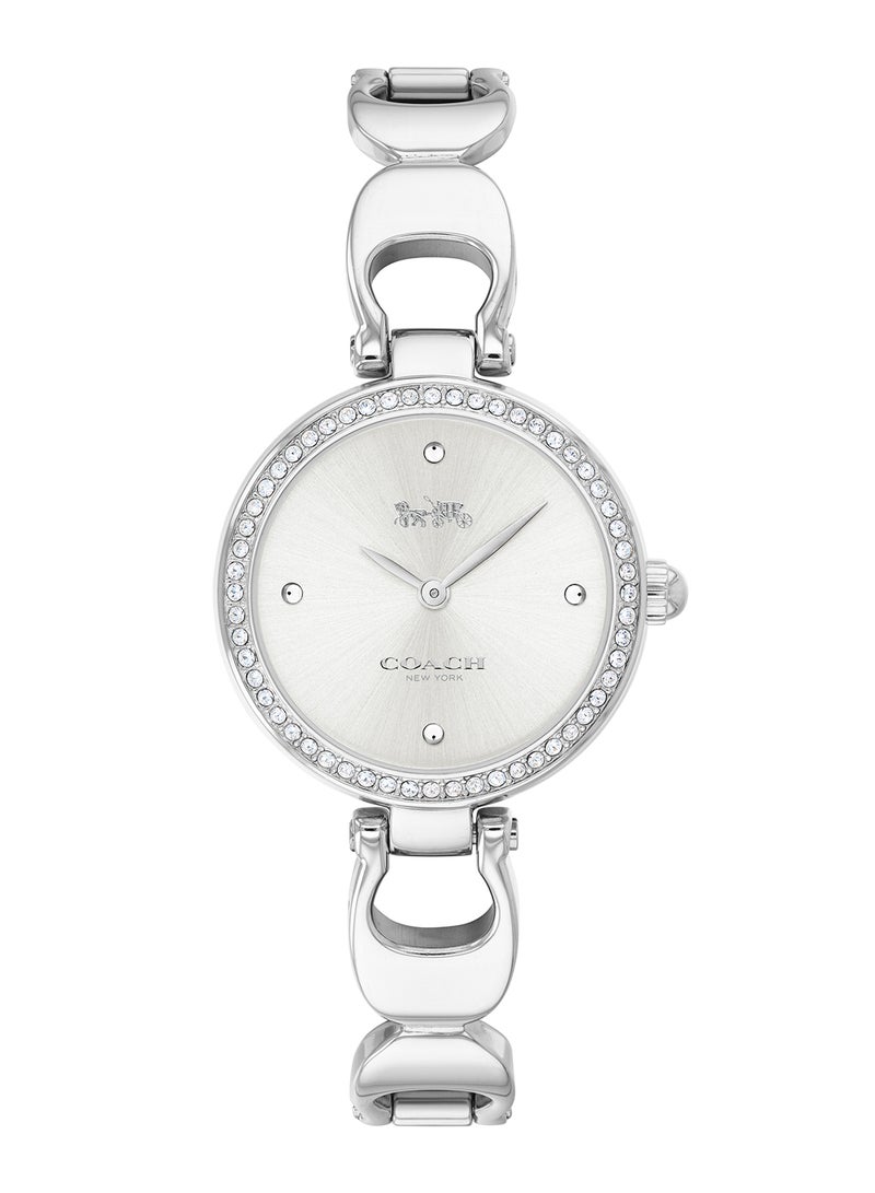 COACH Women's Analog Round Shape Stainless Steel Wrist Watch 14503170 - 26 Mm - Image 2