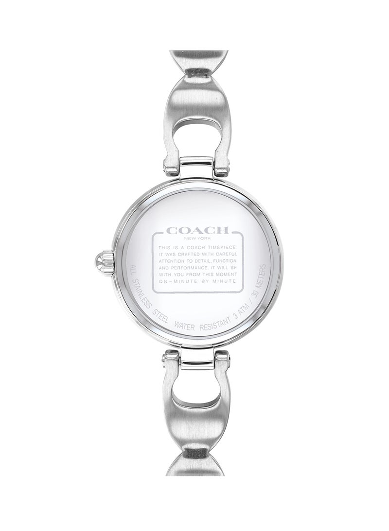 COACH Women's Analog Round Shape Stainless Steel Wrist Watch 14503170 - 26 Mm - Image 3