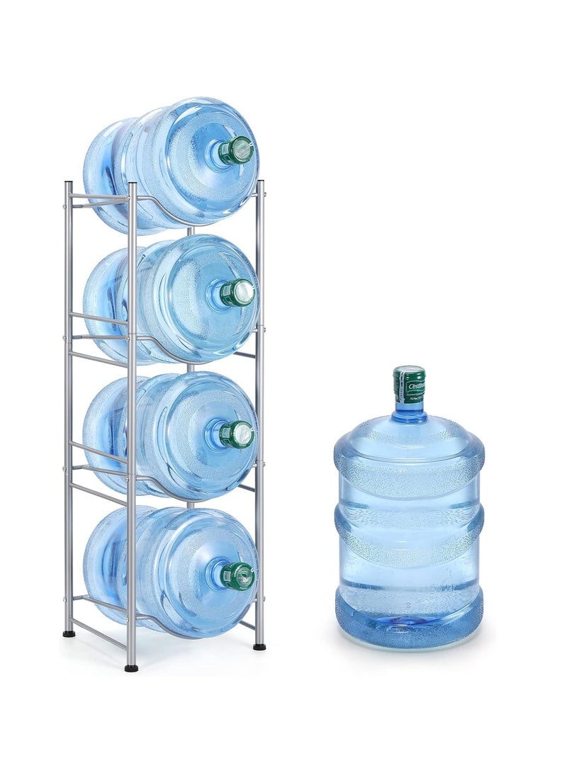 Water Bottle Storage Stand 4 Tier Water Bottle Holder 5 Gallons Heavy Duty Water Jug Rack Water Jug Rack for Home Office Kitchen ﻿ - Image 1