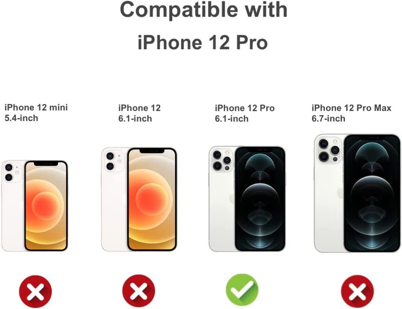 Nishtech for iPhone 12 Pro Premium Hybrid Transparent Soft Slim Dust Proof Back Case Cover with Camera Protection - Image 2