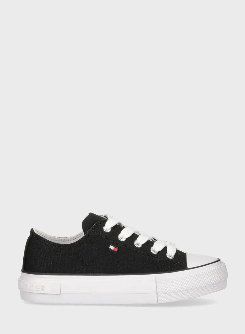 TOMMY HILFIGER Kids Low Top Lace Up Sneakers