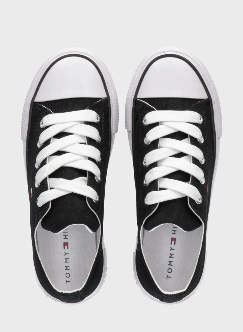 TOMMY HILFIGER Kids Low Top Lace Up Sneakers