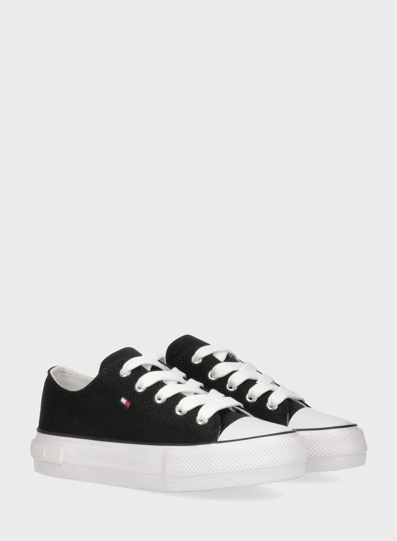 TOMMY HILFIGER Kids Low Top Lace Up Sneakers