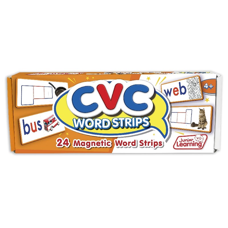 Junior Learning CVC Word Strips Set of 24 - Image 2