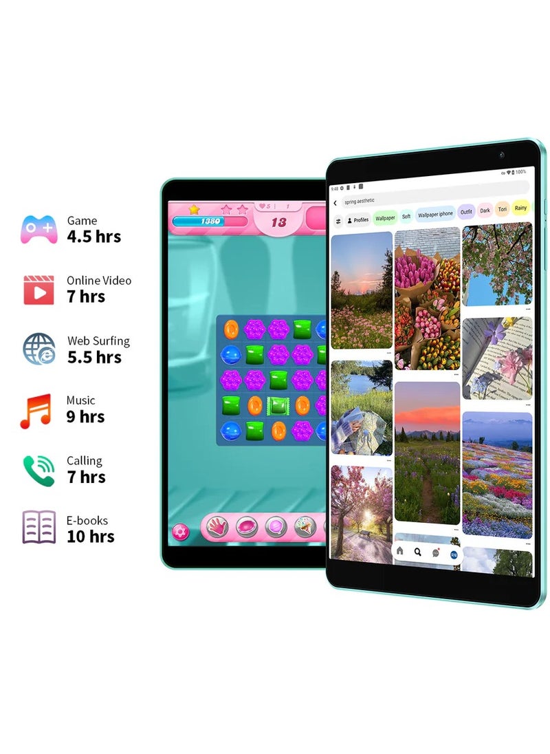 Teclast P85T Android 14 Tablet 8 Inch IPS Display with 4+6GB RAM, 64GB ROM, A523 8-Core Processor, Widevine L1, Wi-Fi 6, Type-C, and 5000mAh Battery