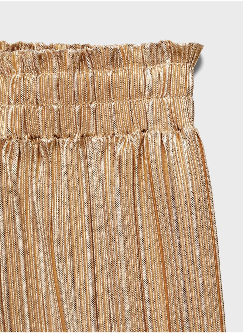 MANGO - Kids Pleated Pants - Image 1