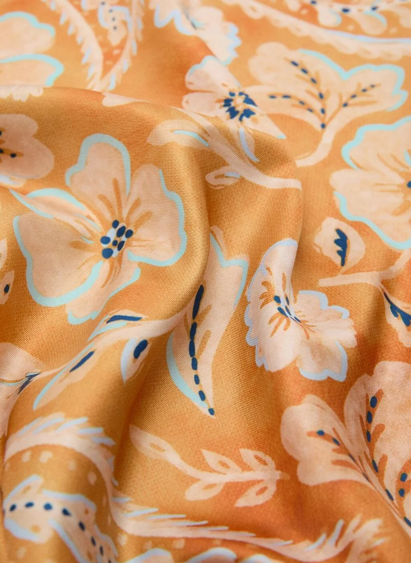 MANGO  Floral print scarf for Women | Best Price UAE