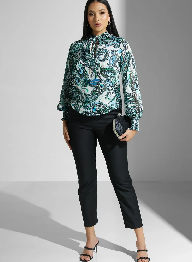Karen Millen Floral Printed Top
