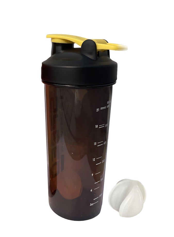 DAKEEN 800ml Protein Shaker Bottles – BPA-Free, Leak-Proof Mixer Cups for Smoothies & Shakes, Ideal as Protein Bottle Blender Cocktail Shaker Cup for Gym Fitness Home Pre Workout Male and Female - Image 1